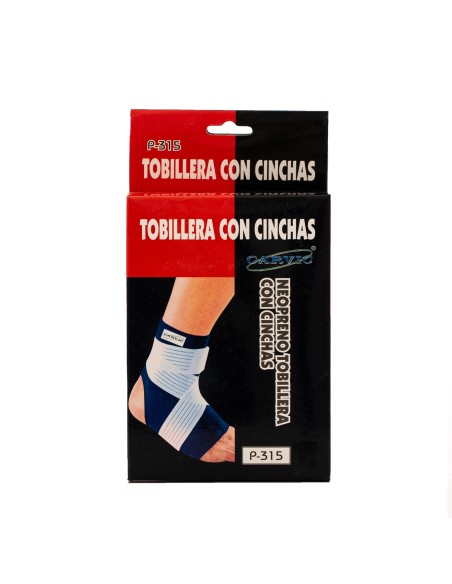 TOBILLERA NEOPRENO CON CINCHAS CV