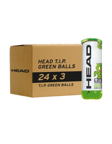 HEAD T.I.P. GREEN CARTON BOX – 16 X 3...